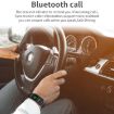 K50 1.08" Smart Watch IP67 Waterproof Bluetooth Call Black Silver - 5