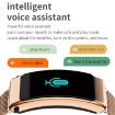 K50 Smart Watch: 1.08" Leather Band, Detachable Earphone, IP67, Bluetooth Call - 8