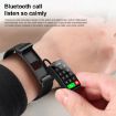 M6 Smart Watch: 1.5" Silicone Band, IP68 Waterproof, Bluetooth Call, Red - 8