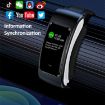 K60 Smart Watch: 1.08" Silicone Band, Detachable Earphone, Waterproof - 9