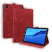 Samsung Galaxy Tab A8 10.5 2021 Butterfly Leather Case Red - 1