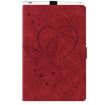 Samsung Galaxy Tab A8 10.5 2021 Butterfly Leather Case Red - 2