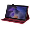 Samsung Galaxy Tab A8 10.5 2021 Red Leather Shockproof Case with Wake-up - 4