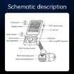 BC85 Bluetooth 5.0 FM Transmitter MP3 Player with Colorful Screen - 8