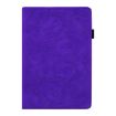 Samsung Galaxy Tab A8 10.5 2021 Purple Calf Texture Leather Case - 2