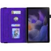 Samsung Galaxy Tab A8 10.5 2021 Purple Calf Texture Leather Case - 4