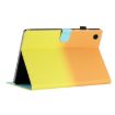 Samsung Galaxy Tab A7 2020 T500/T505 Gradient Leather Case Orange Yellow - 5