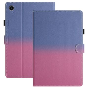 Samsung Galaxy Tab A7 2020 T500/T505 Blue Rose Leather Case - 1
