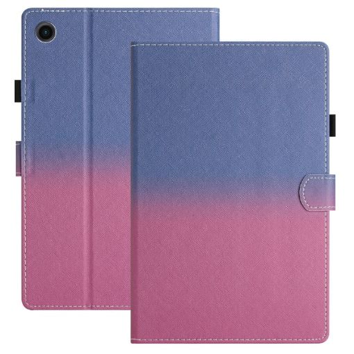 Samsung Galaxy Tab A7 2020 T500/T505 Blue Rose Leather Case - 1