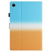 Samsung Galaxy Tab A7 2020 T500/T505 Gradient Leather Case Blue Orange - 3
