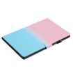 Galaxy Tab A7 2020 T500/T505 Pink Blue Gradient Leather Case - 6