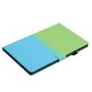 Galaxy Tab A7 2020 T500/T505 Gradient Leather Case Green Blue - 6