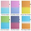 Samsung Galaxy Tab A8 2021 X205/X200 Gradient Leather Case Purple Blue - 7