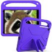 Purple EVA Shockproof Handle Case with Holder for iPad Air 3/Pro 10.5 - 2
