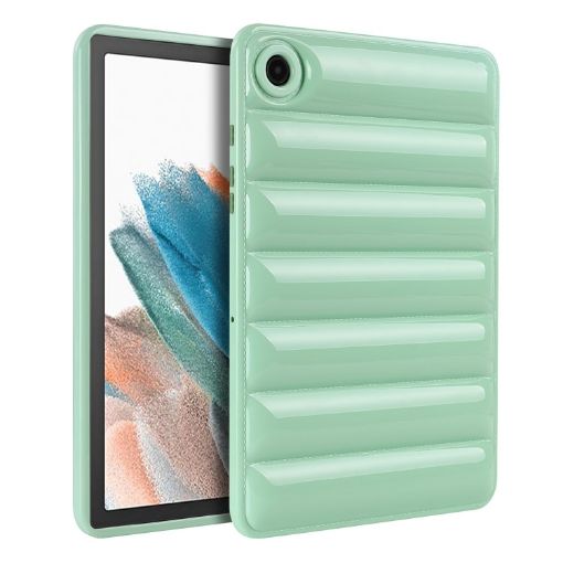 Samsung Galaxy Tab A8 10.5 Eiderdown Cushion Shockproof Case Green - 1