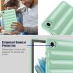 Samsung Galaxy Tab A8 10.5 Eiderdown Cushion Shockproof Case Green - 4