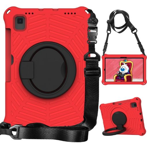 Samsung Galaxy Tab A7 10.4 2020 T500 Red Silicone Case by Spider King - 1
