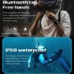 PG666 Smart Watch - 1.39" TFT, Bluetooth Call, Heart Rate/BP Monitor (Black) - 6