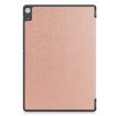 Docomo dtab D-51C Rose Gold Leather Tablet Case - 3-Fold Holder - 3