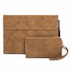 Microsoft Surface Pro X Sheepskin Shockproof Case with Power Bag - Brown - 1
