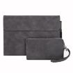 Microsoft Surface Pro X Sheepskin Shockproof Case with Power Bag - Grey - 1