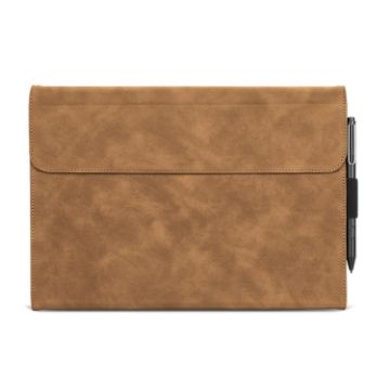 Sheepskin Shockproof Case for Microsoft Surface Pro 7+/7/6/5/4 - Brown - 1