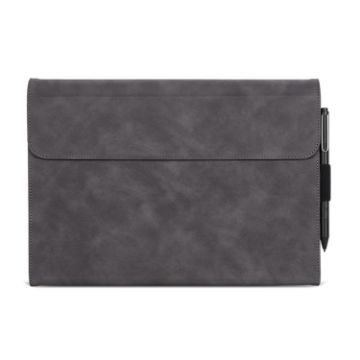 Sheepskin Shockproof Case for Microsoft Surface Pro 7+/7/6/5/4 - Grey - 1