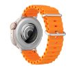 MT30 Smart Watch 1.6" HD Screen, Voice Calls, Blood Oxygen, Orange Strap - 3