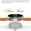 MT30 Smart Watch 1.6" HD Screen, Voice Calls, Blood Oxygen, Orange Strap - 7