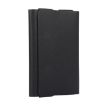 IQOS ILUMA ONE Cross Pattern E-cigarette Leather Bag - Black - 2