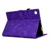 Samsung Galaxy Tab A8 10.5 2021 Purple PU Case with Wake/Sleep Function - 5