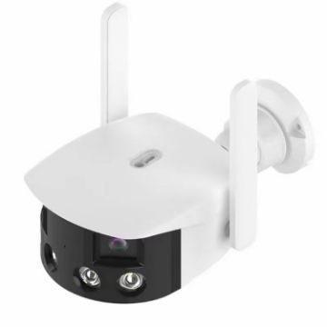 Q38 WIFI AI Alarm 180 Dual 2MP IP Camera - AU Plug - 1