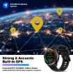 Zeblaze Stratos 2 Lite GPS Smart Watch, 1.32" IPS, 5 ATM, Heart Rate, Black - 4