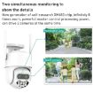 QX82 400W Dual Screen Dual Channel IP Camera, UK Plug, Synchronous Monitoring - 4