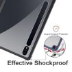 Samsung Galaxy Tab S8 Ultra Black Acrylic 3-Fold Smart Leather Case - 5
