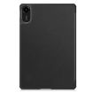 Xiaomi Redmi Pad 2 Leather Smart Case - Black, Custer Texture, 3-Fold Holder - 2