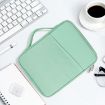Pink Cloth Texture Leather Bag for 9.7-11 Inch Laptop - Portable Case - 8