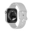 IW9 Smart Watch 2.05" Square Screen, Bluetooth Calls, Blood Oxygen, Silver - 3