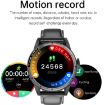 R6 1.32" Smart Watch with Bluetooth Earphone & Health Monitoring - Black - 5