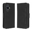 Huawei nova 11 Leather Phone Case - Black, Card Slots, Calf Texture - 2