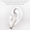 USAMS YO17 TWS Half In-Ear Wireless Bluetooth Earphone Beige - 7