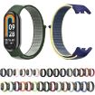 Xiaomi Mi Band 8 Loop Nylon Watch Band - Lime Green Replacement Strap - 4