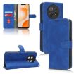 Huawei Enjoy 60X Blue Magnetic Flip Leather Phone Case Skin Feel - 1