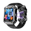 OVISEN T93 1.96" Smart Watch & Bluetooth Headset, Blood Oxygen, Silver - 1