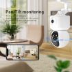 ESCAM QF010 2x2MP Dual Lens WiFi Camera with Two-way Voice & Motion Detection - 7