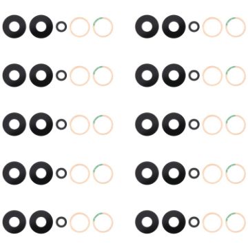 Xiaomi Redmi Note 11T Pro Back Camera Lens 10pcs Replacement Set - 1