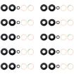 Xiaomi Redmi Note 11T Pro+ Back Camera Lens 10pcs Replacement Set - 1