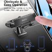 Yesido C90 Magnetic Gravity Car Phone Holder - Black - 3