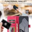 Google Pixel 10 Pro XL Red Leather Flip Case - LC.IMEEKE Calf Texture - 4