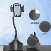 Yesido C112 Universal Car Cup & Phone Holder - Black - 2